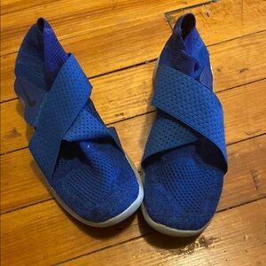 Nike Blue Slip-On Sneakers